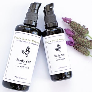 Lavender Organic Body Oil to Repair and Heal the Skin