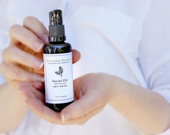 Anti-Aging Facial Oil | Antioxidant rich oils and extracts