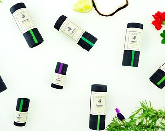 Travel Size Deodorant Sample Pack | Bundle And Save | Organically Handcrafted with all natural vegan ingredients