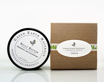 Belly Butter Gift | Organic Belly Butter Is A Perfect New Mom To Be Gift | Gift Box and Card To Show The New Mama How Much You Care