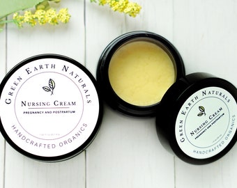 Nursing Cream | Organic Vegan Breastfeeding Nursing Balm and Salve