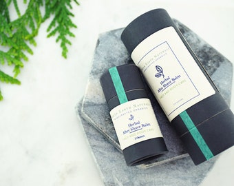 Herbal Aftershave Balm | Zero Waste | Made with organic oils and butters | Beeswax Free and Vegan