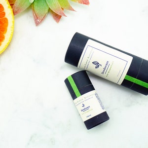 Pink Grapefruit Natural Deodorant | Organically Handcrafted with Vegan Ingredients | Plastic free and Zero Waste Container