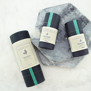 Beard Balm | Zero Waste | Made with organic oils and butters | Beeswax Free and Vegan