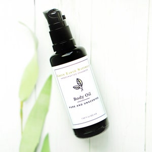 Organic Moisturizing Body Oil to Repair and Heal the Skin