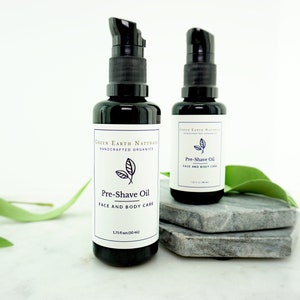 Shave Oil | Pre-Shave Oil | Pre Shave Oil with botanicals to calm and nourish the skin