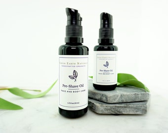 Shave Oil | Pre-Shave Oil | Pre Shave Oil with botanicals to calm and nourish the skin