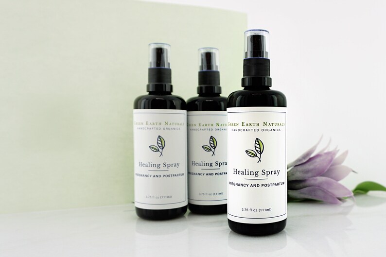 Postpartum Healing Spray Peri Spray Made With Organic Etsy