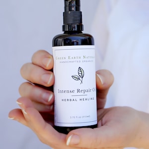 Intense Repair Organic Moisturizing Body Oil to Repair and Heal the Skin
