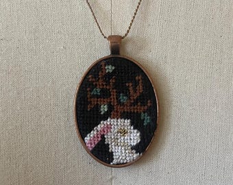 Jackalope | Naszyjnik z wisiorkiem i łańcuszkiem