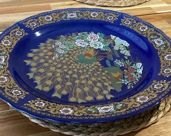 Assiette Ancienne Taous – Originale De 1976 – Porcelaine – Décorative
