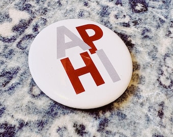 Sorority Buttons: Customizable 3-Inch Greek Pins