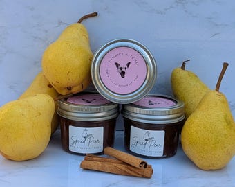 Mermelada casera de pera especiada