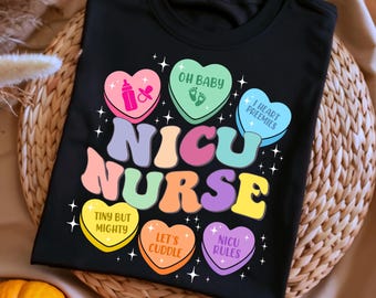 NICU Nurse Valentine PNG Bundle, Caring for Sweethearts Clipart, Cute ...