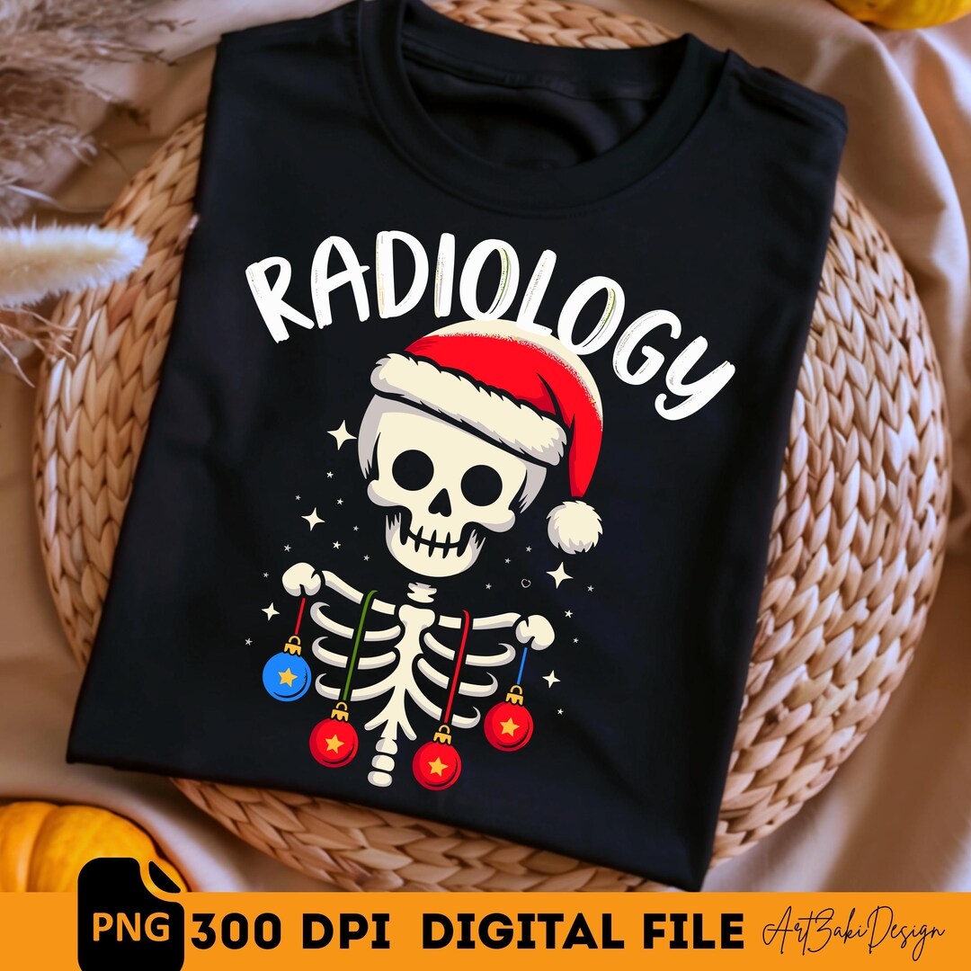 X-ray Gingerbread Man PNG | Christmas Skeleton Radiology Design | Funny ...