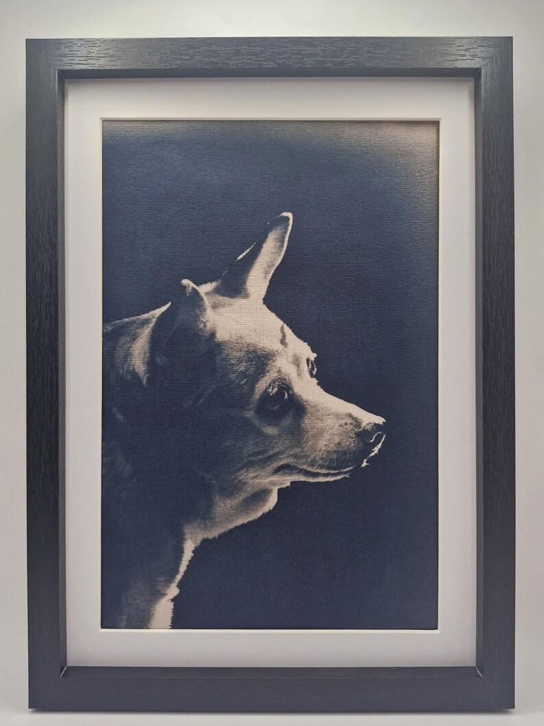 Pet Portrait from Photo, Custom Portrait of Dog, Dog Cat or Other Pets, Personalized Memorial Gift, Handmade Art, Unique Pet Lover Gift image 6