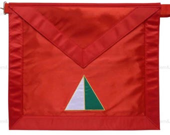 Grembiule del 26° grado del Rito Scozzese - Tutto rosso, Principe della Misericordia