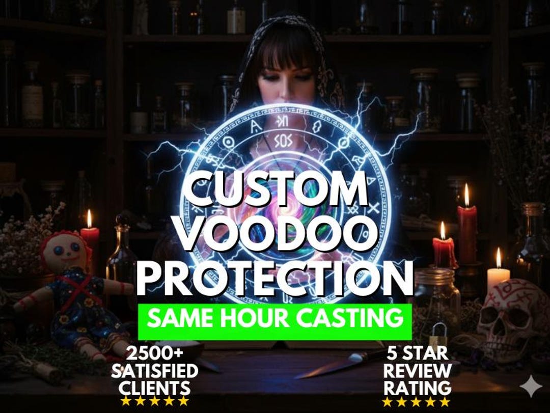 Custom Voodoo Protection Spell: Aura Shield, Banish Negativity - Etsy