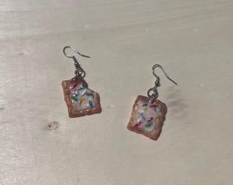 Sparkly Toaster Pastry Earrings