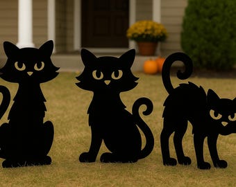Trío de gatos espeluznantes para todo tipo de clima