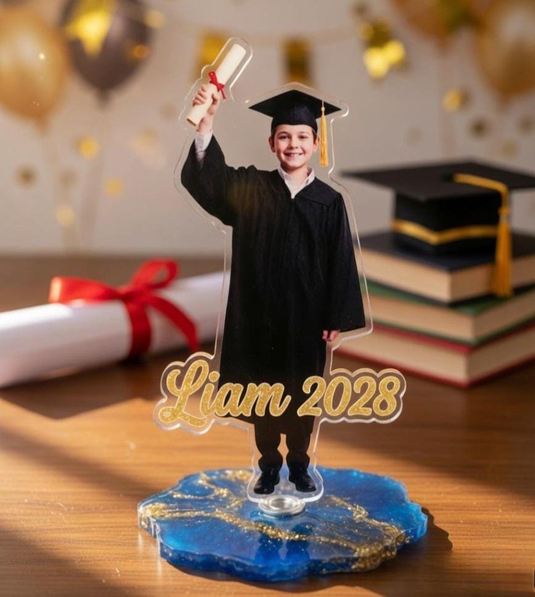 Personalized Graduation Acrylic Spinning Standee, Personalized ...