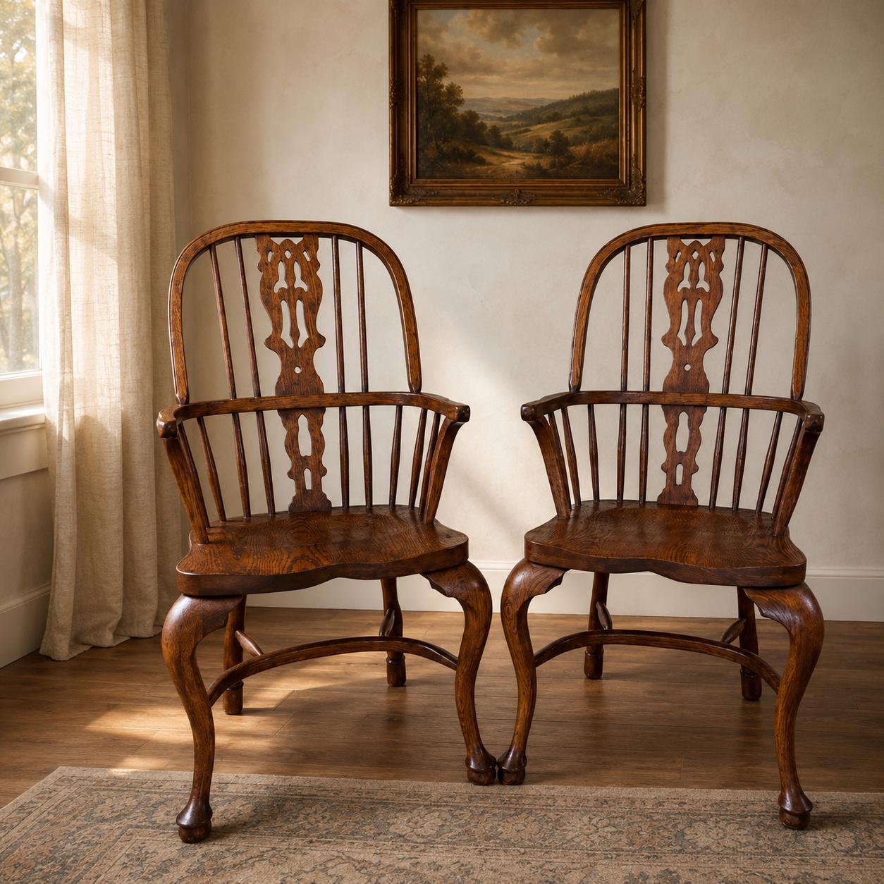 Cabriole Leg Chairs - Etsy