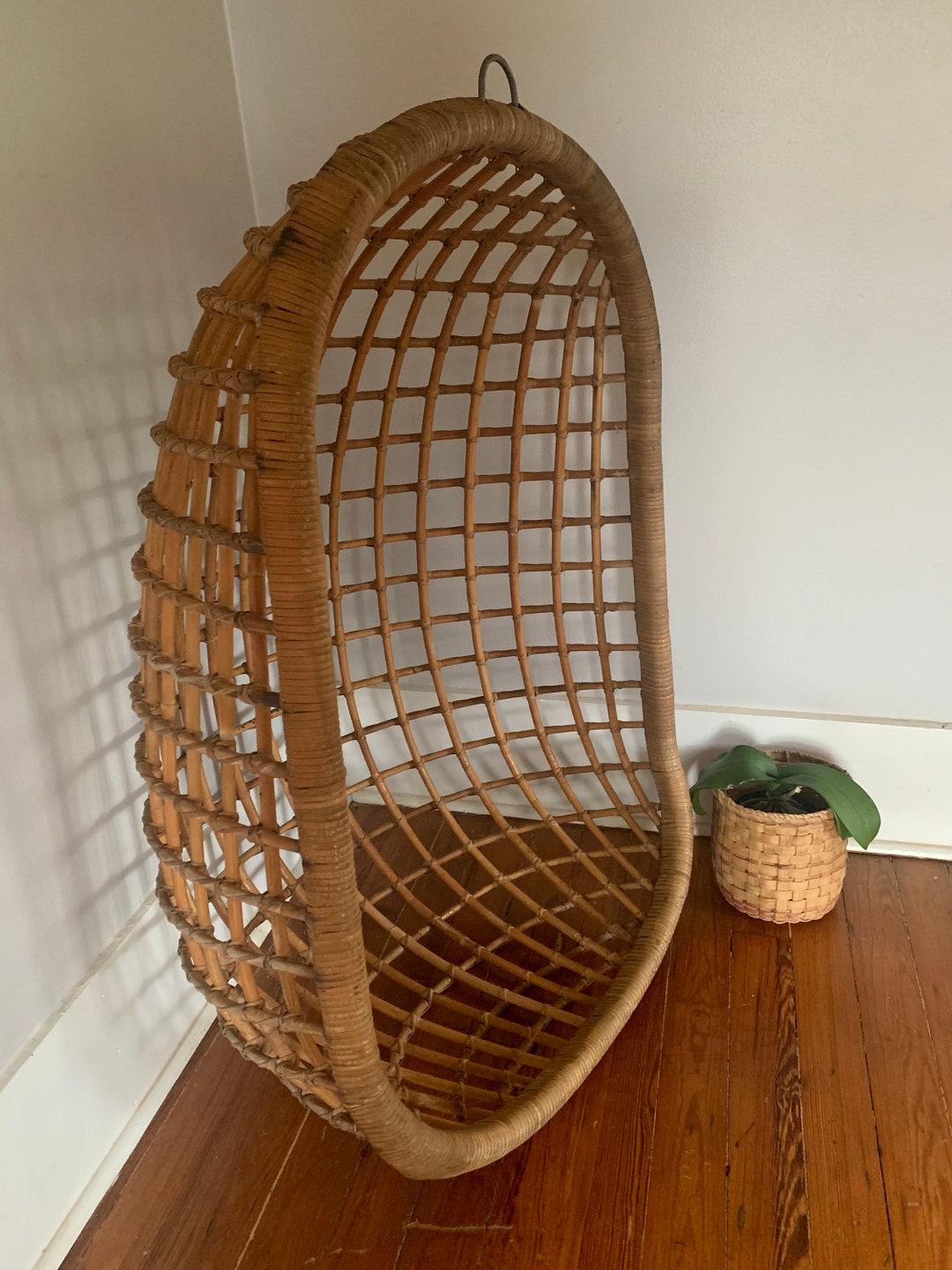 Vintage Swing Chair MCM Hanging Chair Boho Hanging Chair Etsy