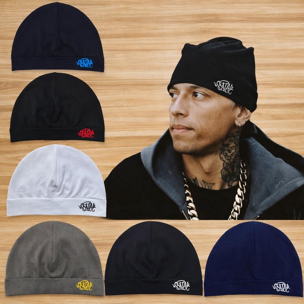 Syna Inspired Skull Cap Beanie – Multiple Colour Vintage
