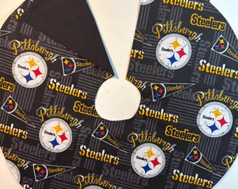 Pittsburgh Steelers Mini Tabletop Christmas Tree Skirt Tailgate