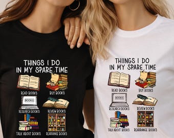 Book Lover Shirt Reading Books Gift Book Lover T-Shirt