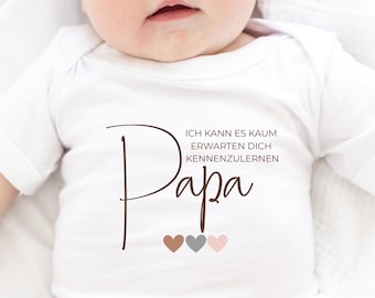 Personalized baby bodysuit for pregnancy announcement, "You're going to be a dad!", gift for expectant fathers for the birth, baby gift