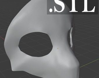 Mysterious Critter Mask STL (origineel)