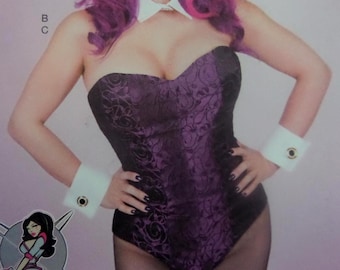 McCalls 7398 Bodysuit Sewing Pattern: Bunny Costume, Miss Sizes 6-22