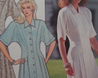 PRINCESS SEAM DRESS Pattern • Butterick 4822 • Miss 6-10 • Button Down • Kimono Sleeve • Sewing Patterns • Womens Patterns • WhiletheCatNaps