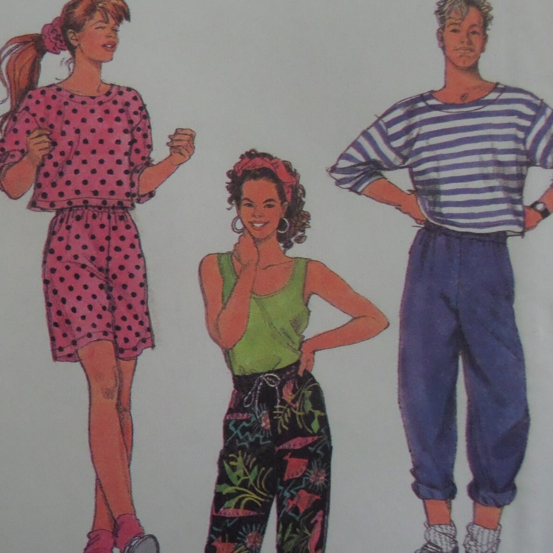 RACER TANK TOP Pattern Simplicity 7344 Unisex Adult Xs-xl Jam Shorts ...