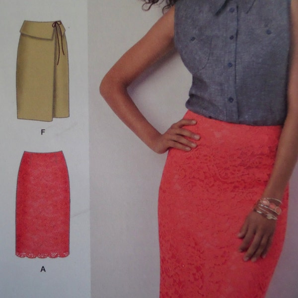 CASCADE SKIRT Pattern • Simplicity 1465 • Miss Sizes • Peplum Skirt • Lace Overskirt • Sewing Patterns • Womens Patterns • WhiletheCatNaps