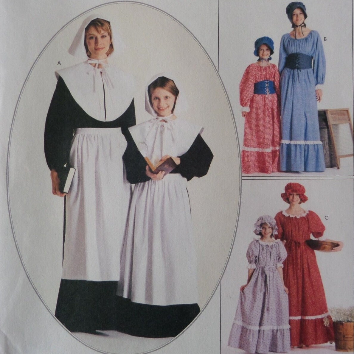 old fashioned dresses with bonnets Edwardian Style Gothic Black Long Dress