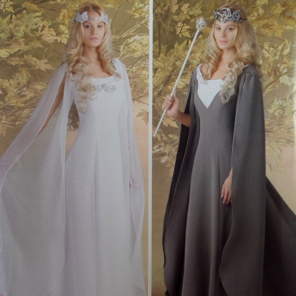 FANTASY GOWN Pattern • Simplicity 1551 • Miss 8-14 • Medieval • Fantasy Bridal • Sewing Patterns • Costume Patterns • WhiletheCatNaps