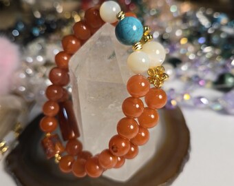 South Red Agate bracelet