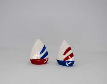 Sailboat Salt and Pepper Shakers