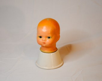Vintage Composition Doll Head