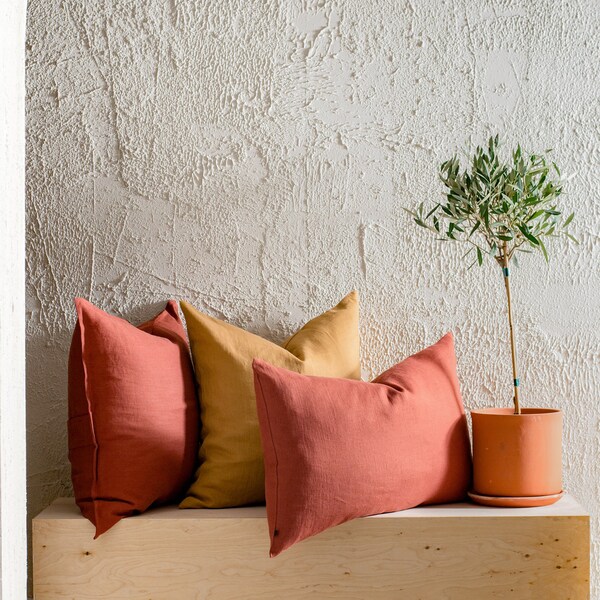 Knife Edge Pillow Etsy