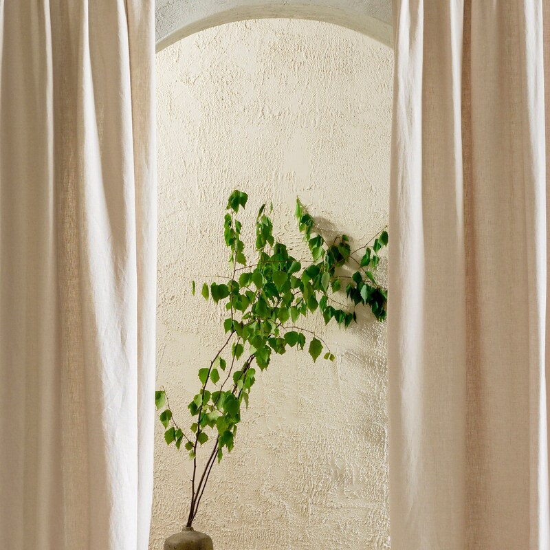 Oatmeal Linen Top main image 1