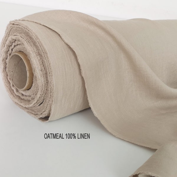 Oatmeal Linen Etsy