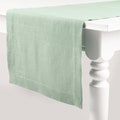 Custom table runner in many sizes and colors, Linen table runners Sage green, Natural table decor in Spice mint, Housewarming gift