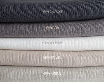 Heavy Linen Bed Skirt, Tailored Box Pleat Bedskirts, Linen Bedskirt King, Queen, Double, California King, Full, Twin, Single