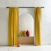 Handmade linen curtains, Rod pocket curtains, 1 curtain panel, Blackout curtains, Window curtain panels, Linen window treatments 