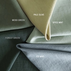 Linen tote bag in various colors, Handmade tote bag, Natural tote bags, Linen shopping bag image 9