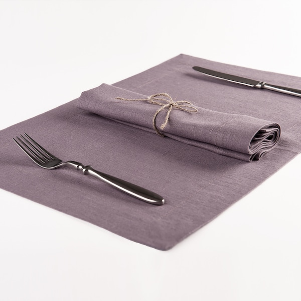 Purple Placemats Etsy UK