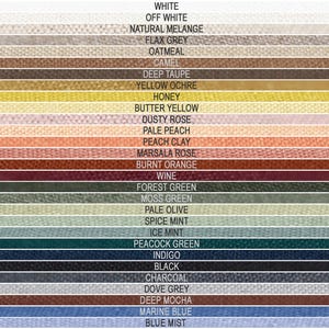 Couvre-lit léger, Couvre-lit en lin fait main, Couvre-lit sur mesure naturel Grand lit double, très grand lit double